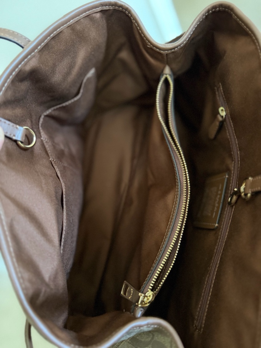 COACH signature shoulder bag - Picture 4 of 4